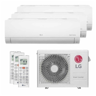 Ar Condicionado Multi Split Tri Split LG 21000 BTU 3x9000 QF Inverter 220V Z3UW21GFB1.AWGZBR1 Ar Condicionado Multi Split Tri Split LG 21000 BTU 3x9000 QF Inverter 220V Z3UW21GFB1.AWGZBR1