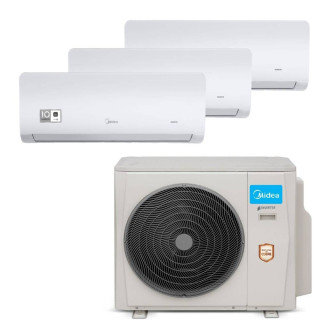 Ar Condicionado Multi Tri Split Midea Xtreme Save 27000 Btu (3x9000) Quente e Frio Inverter 220V Ar Condicionado Multi Tri Split Midea Xtreme Save 27000 Btu (3x9000) Quente e Frio Inverter 220V