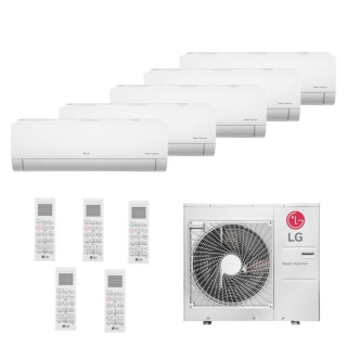 Ar Condicionado Penta Split LG 48000 BTUs (HW 3x09K + 1X12K + 1X24K) Quente e Frio Inverter 220V R-32 A5UW48GFA1.AWGZBRZ Ar Condicionado Penta Split LG 48000 BTUs (HW 3x09K + 1X12K + 1X24K) Quente e Frio Inverter 220V R-32 A5UW48GFA1.AWGZBRZ