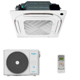 Ar-Condicionado Split Cassete Elgin Eco Inverter 18000 BTUs Quente e Frio 220V KVQE18C2CA