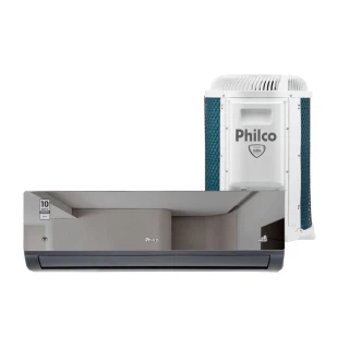 Ar Condicionado Split Inverter Philco Espelhado 12000 BTUS Quente e Frio PAC12000IQFM15E 220V