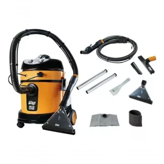 EXTRATORA HOME CLEANER PROFISSIONAL DE PO E AGUA WAP AMARELO-PRETO 127V 1600W (FW005464-127V)