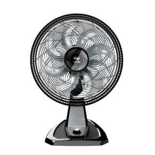 Ventilador WAP Mesa e Parede Flow Turbo Preto 127V 50cm 8 Pás FW009218