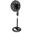Ventilador de Coluna Britânia 170W 8 Pás 3 Velocidades Preto 110V